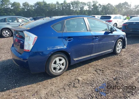 2011 Toyota Prius Three from USA, damaged, VIN JTDKN3DU8B1449545